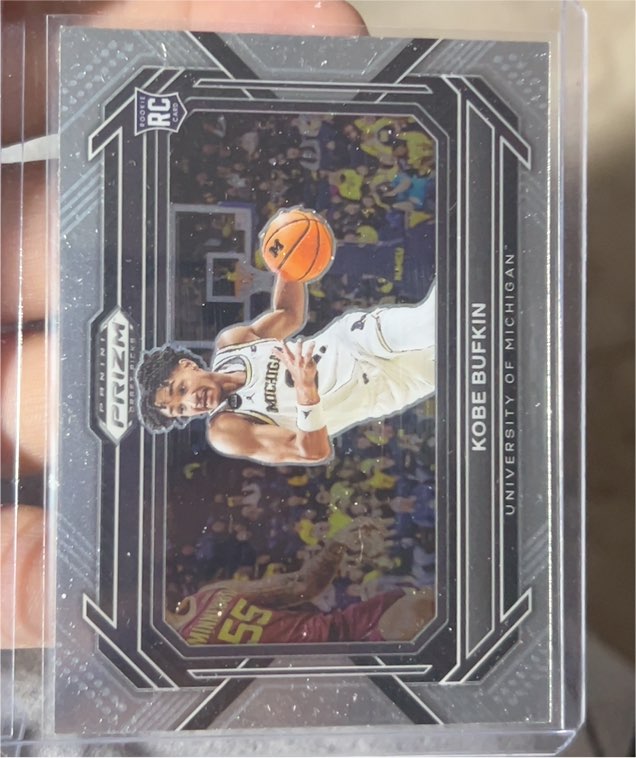 2023 Panini Prizm Draft Picks #RC Kobe Bufkin — front