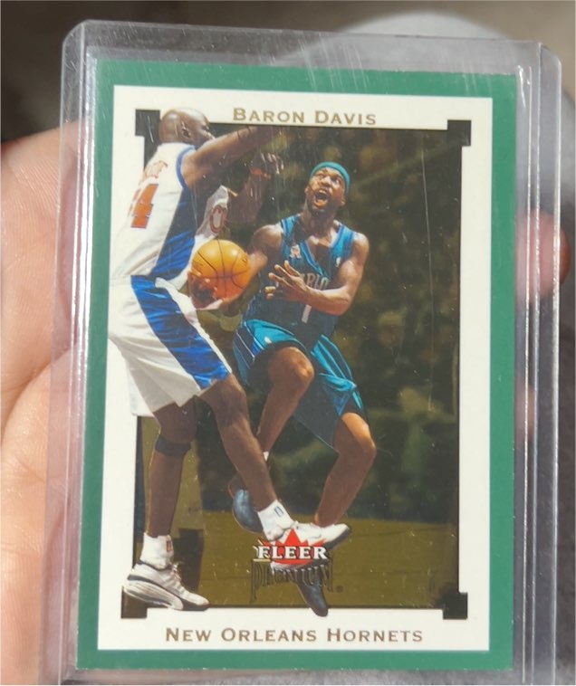 2002-03 Fleer Premium #34 Baron Davis — front