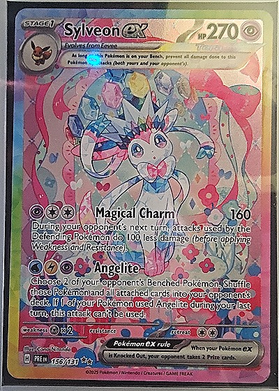 2025 Pokémon 156/131 Sylveon ex — front