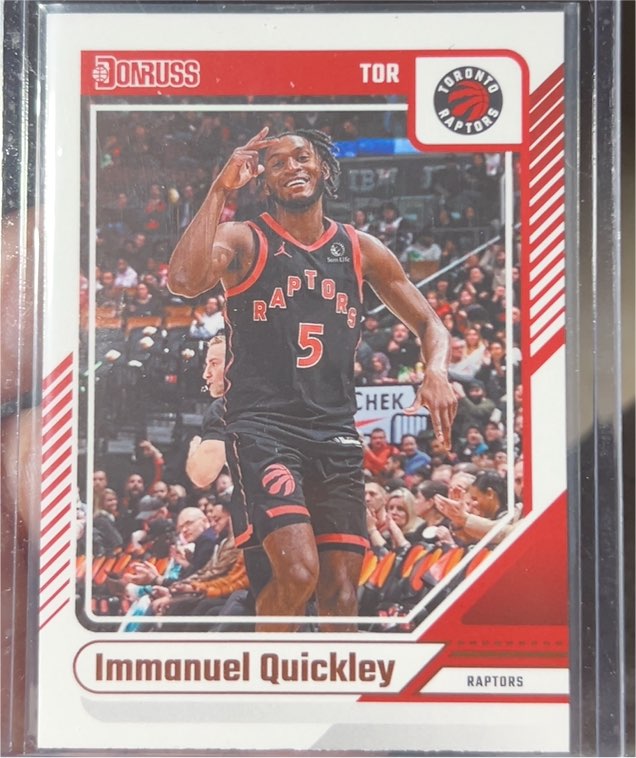 2024-25 Donruss #68 Immanuel Quickley — front
