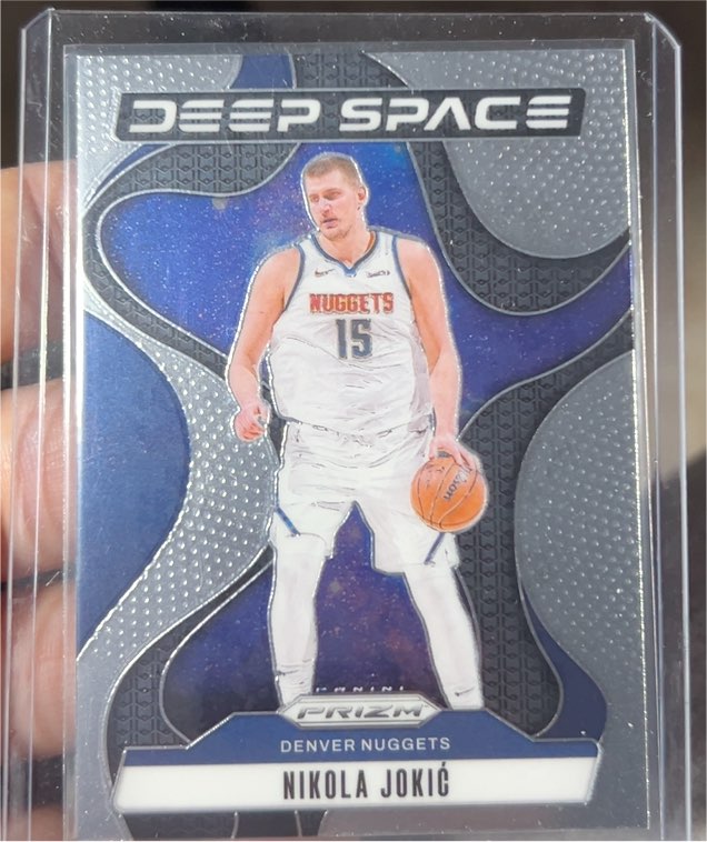 2024-25 Panini Prizm #1 Nikola Jokić Deep Space — front