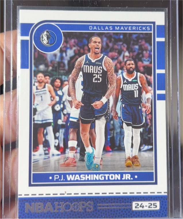 2024-25 Panini NBA Hoops #39 P.J. Washington Jr. — front