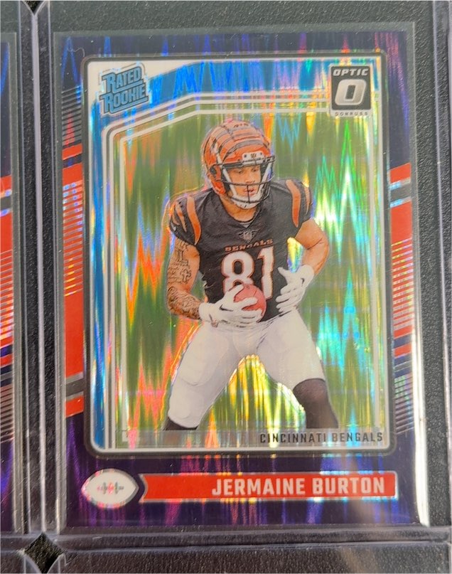 2024 Panini Donruss Optic #251 Jermaine Burton — front