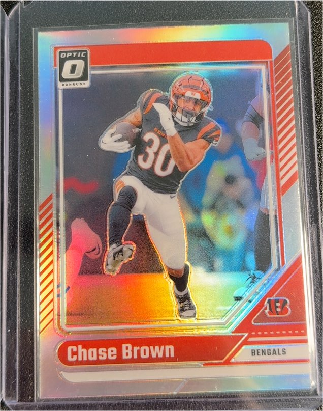 2024 Donruss Optic #41 Chase Brown — front