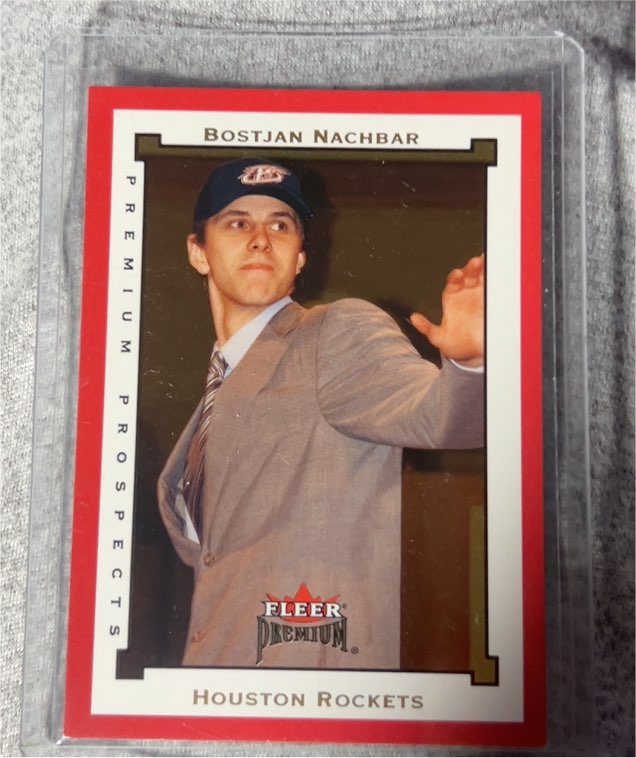2002-03 Fleer Premium #125 Bostjan Nachbar — front