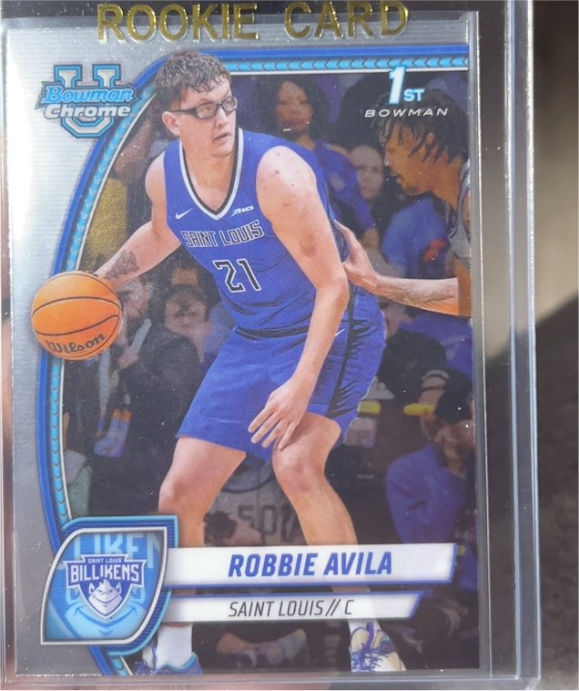 2024-25 Bowman University Chrome #61 Robbie Avila — front