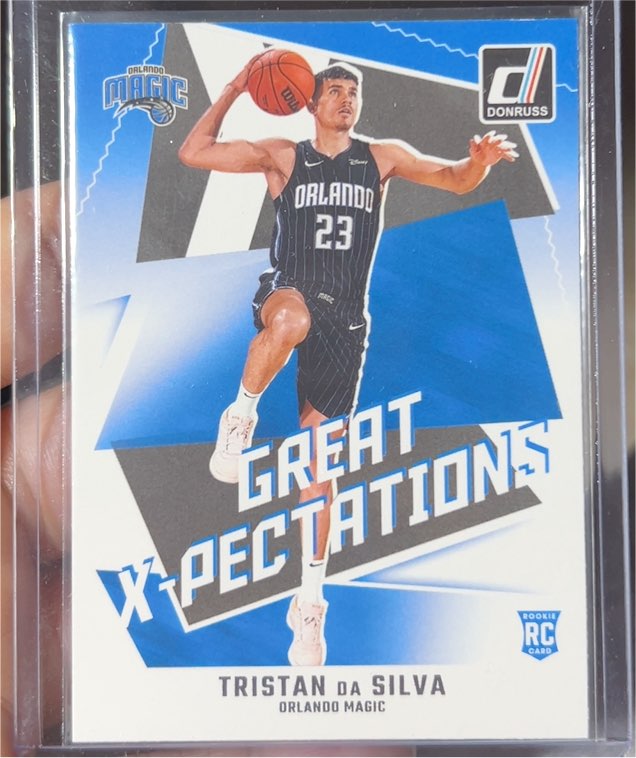 2024-25 Panini Donruss #16 Tristan Da Silva Great X-Pectations — front