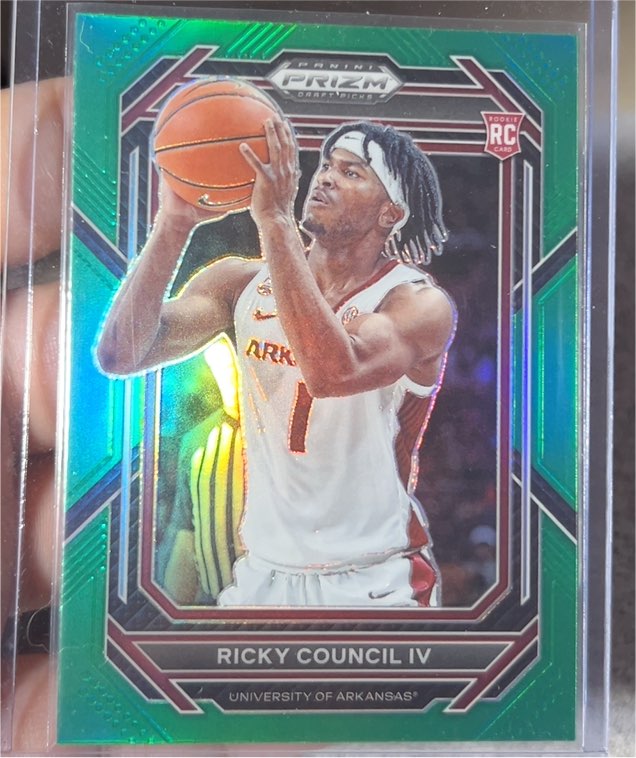 2023 Panini Prizm Draft Picks #1 Ricky Council IV — front