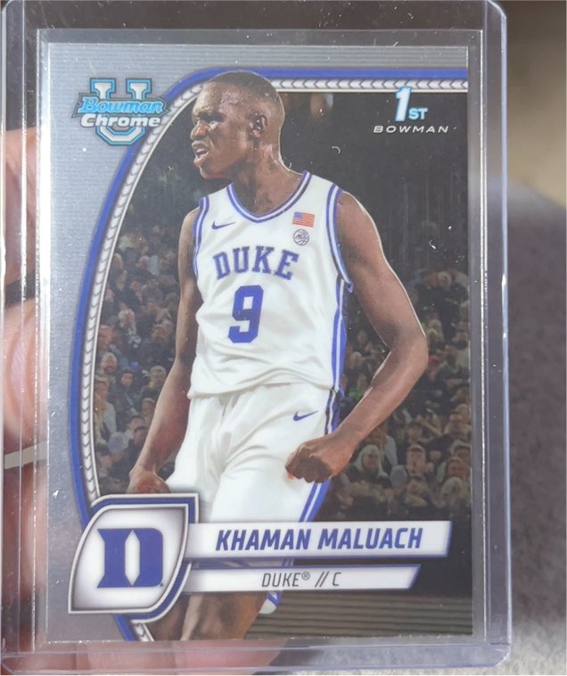 2024-25 Bowman Chrome University #46 Khaman Maluach — front