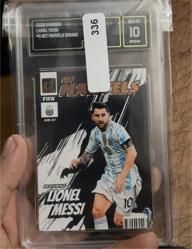 2022-23 Donruss Net Marvels #2 Lionel Messi — front