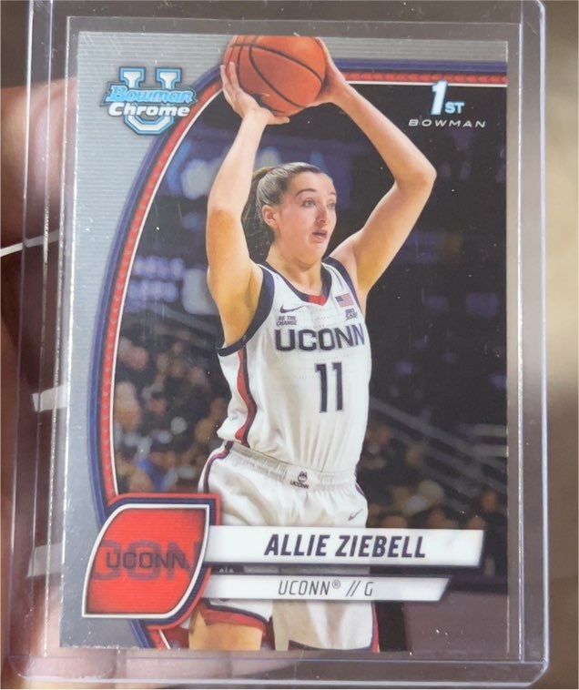 2024-25 Bowman Chrome University #5 Allie Ziebell — front