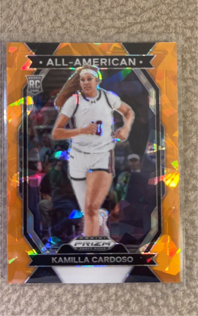 2024 Panini Prizm Draft Picks #3 Kamilla Cardoso All-American — front
