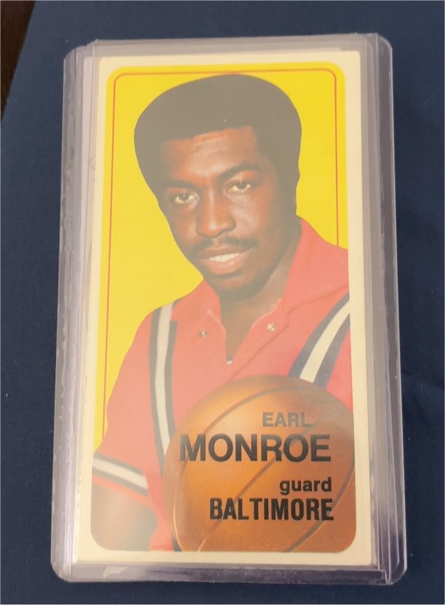 1970-71 Topps #20 Earl Monroe — front