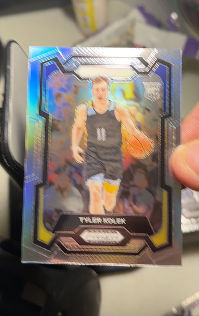 2024 Panini Prizm Draft Picks #7 Tyler Kolek — front