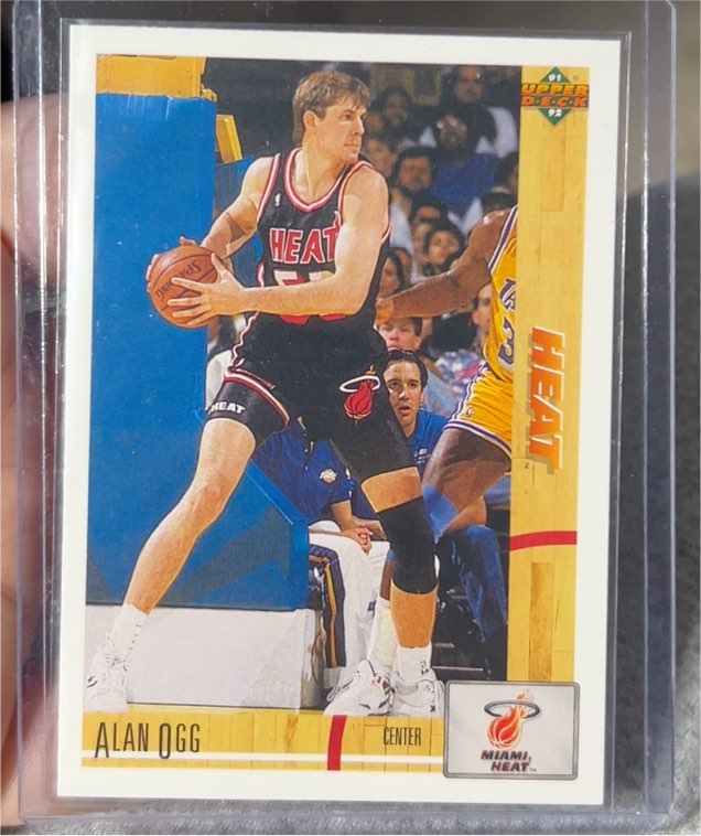 1991-92 Upper Deck #198 Alan Ogg — front