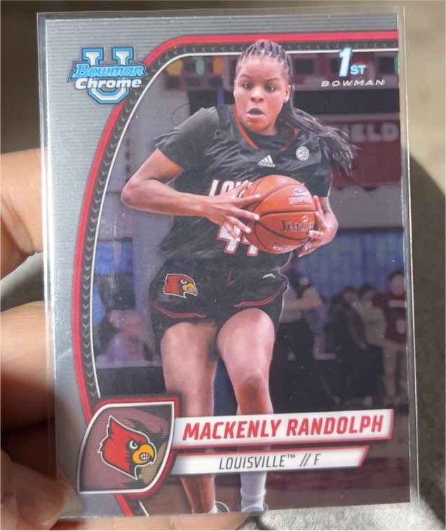 2024-25 Bowman Chrome University #53 Mackenly Randolph — front