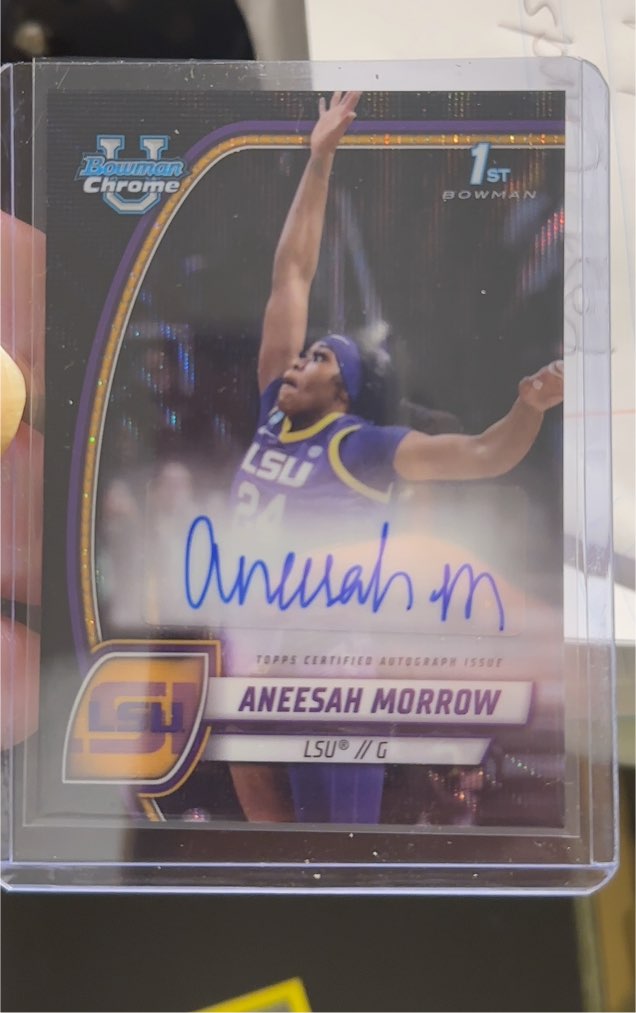 2024 Bowman University Chrome #6 Aneesah Morrow — front