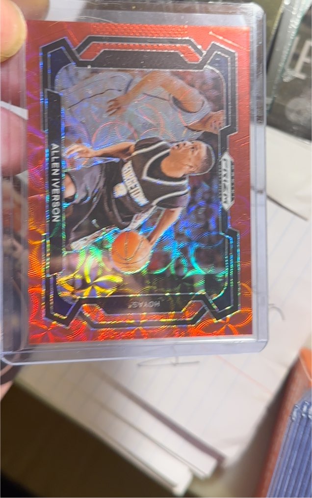 2024 Panini Prizm Draft Picks Variation Allen Iverson — front