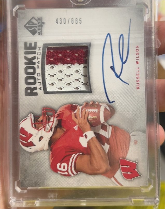 2012 Upper Deck SP Authentic #272 Russell Wilson — front