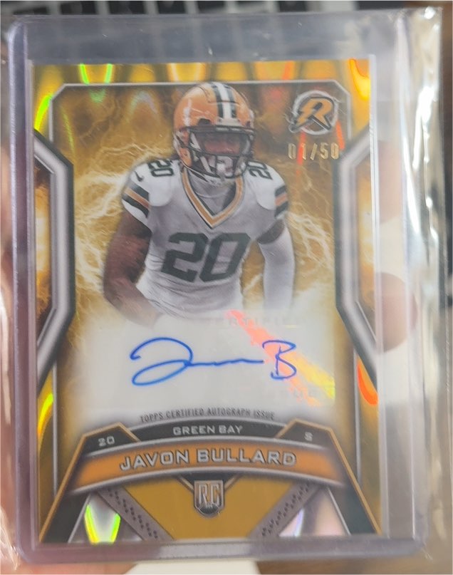 2024 Topps Resurgence #RRS-JBU Javon Bullard Rookie Auto — front