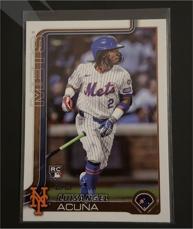 2025 Topps Series 2 #524 Luisangel Acuna — front