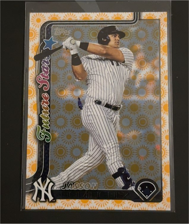 2025 Topps #590 Jasson Dominguez Future Stars — front