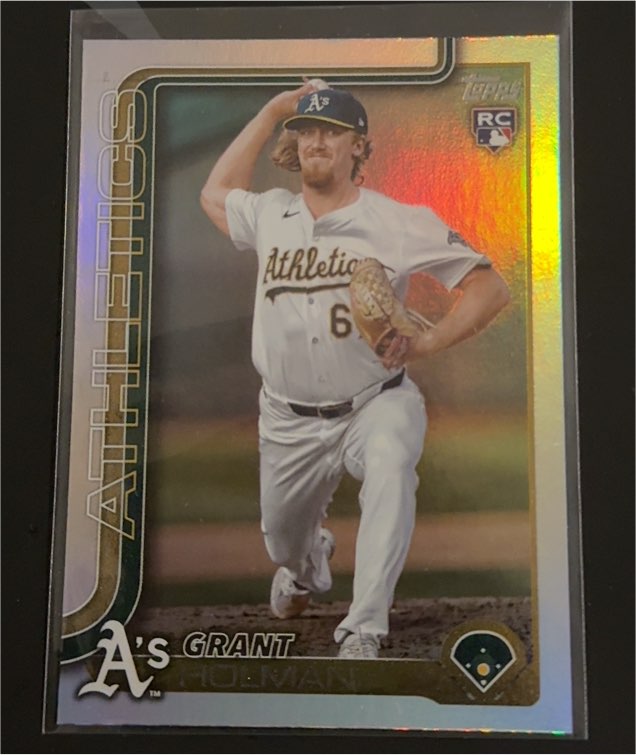 2025 Topps Series 2 #634 Grant Holman — front