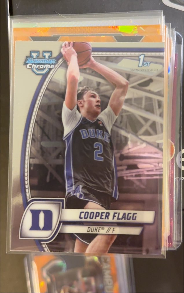 2024-25 Bowman Chrome University #16 Cooper Flagg — front
