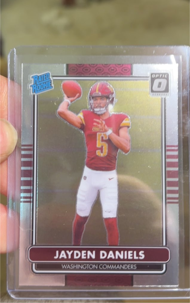 2024 Panini Donruss Optic #248 Jayden Daniels — front