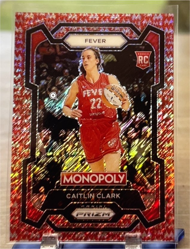 2024 Panini Prizm Monopoly #65 Caitlin Clark — front