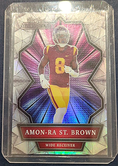 2021 Wild Card Alumination #ABC-68 Amon-Ra St. Brown — front
