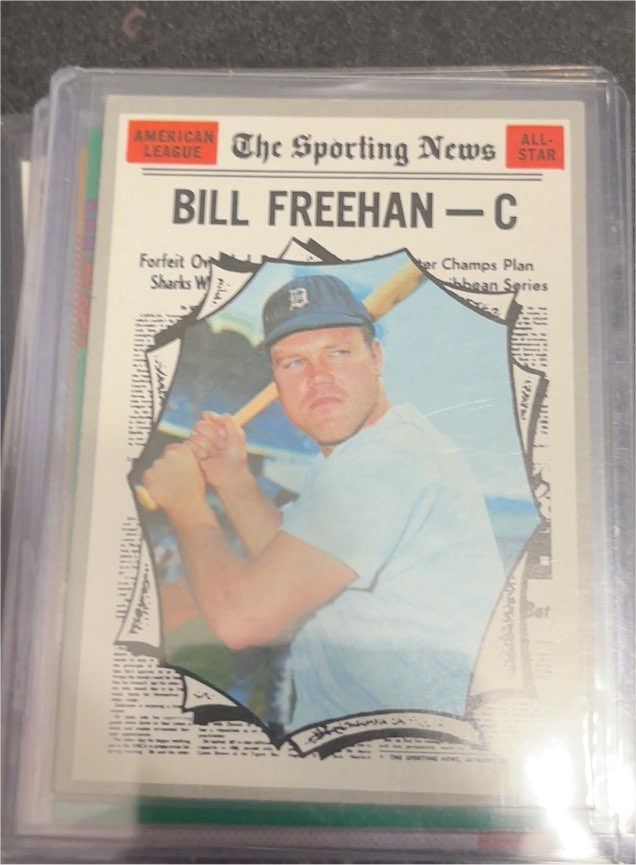 1970 Topps #465 Bill Freehan — front