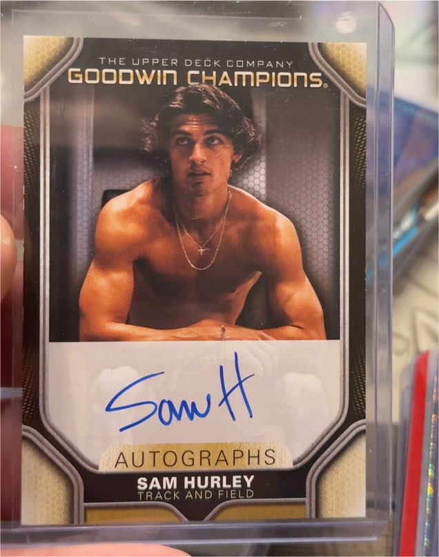 2024 Upper Deck Goodwin Champions #A-SH Sam Hurley — front