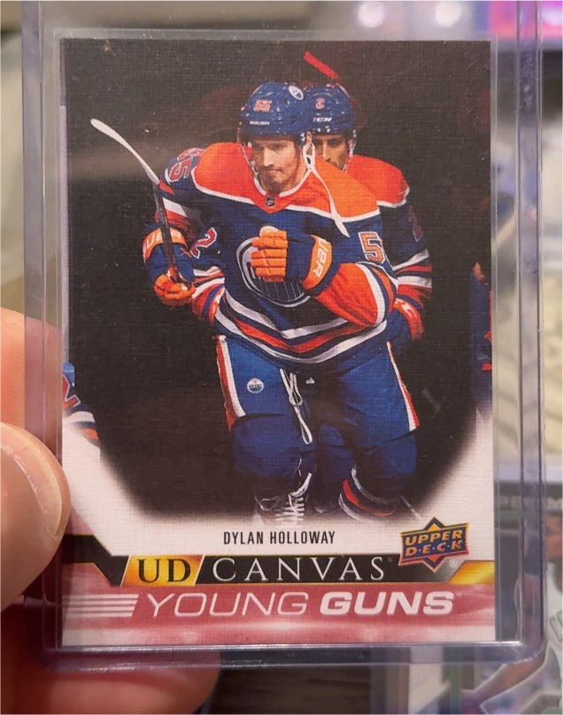 2022-23 Upper Deck Young Guns Canvas #C219 Dylan Holloway — front