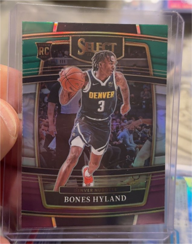 2021-22 Panini Select #79 Bones Hyland — front