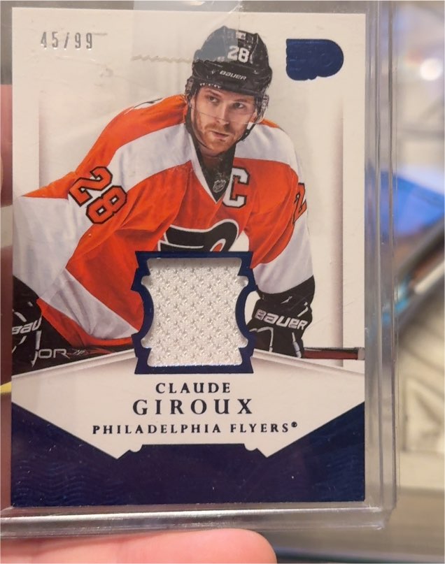 2013-14 Panini Dominion Jerseys #DGX Claude Giroux — front