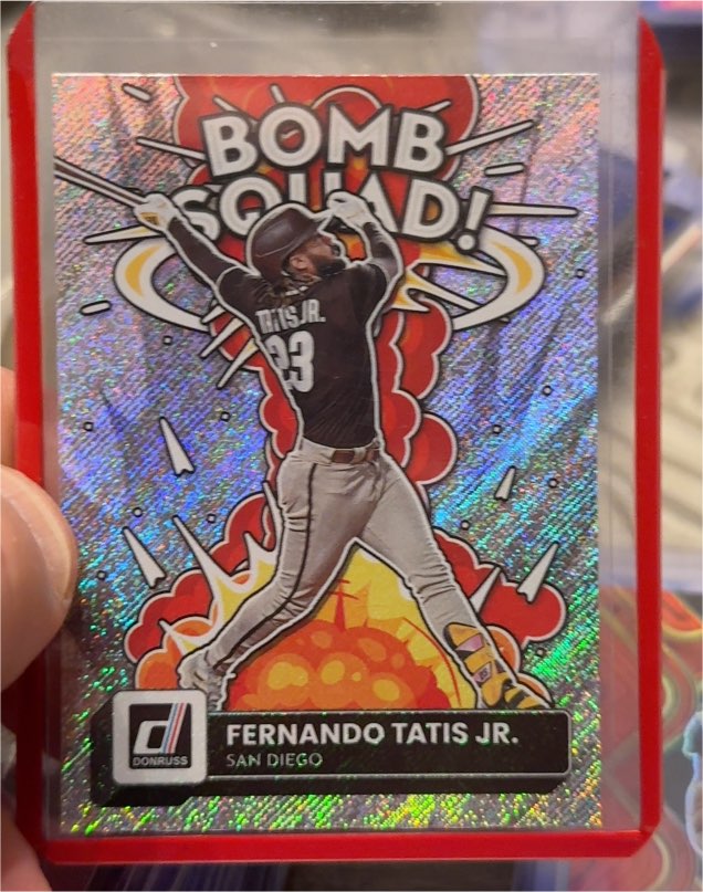 2022 Donruss #BS-5 Fernando Tatis Jr. Bomb Squad — front