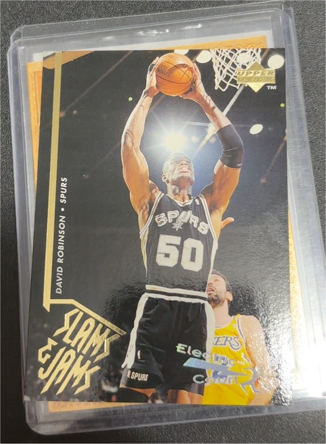 1995-96 Upper Deck #349 David Robinson — front