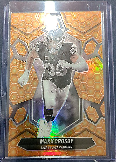 2024 Panini Mosaic Maxx Crosby Honeycomb — front