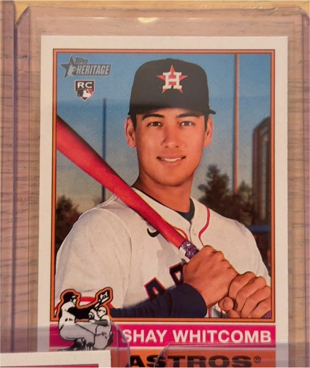 2025 Topps Heritage #362 Shay Whitcomb — front
