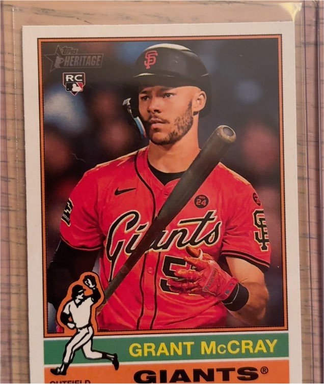 2025 Topps Heritage #53 Grant McCray — front