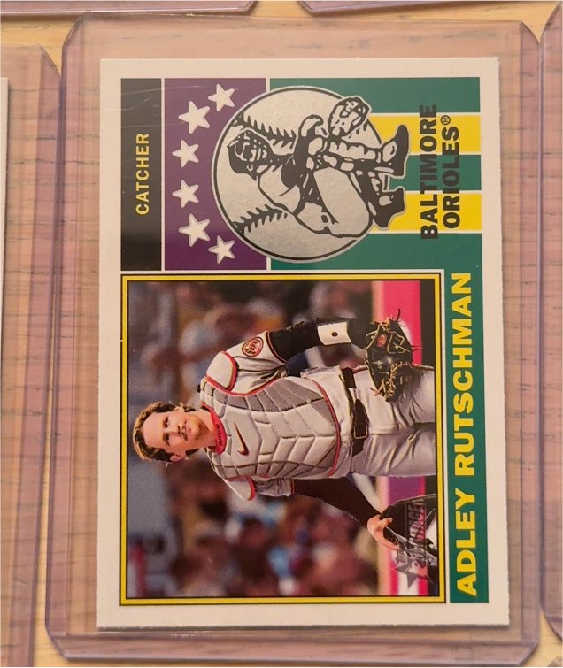 2025 Topps Heritage #76PI-8 Adley Rutschman 1976 Player Icons — front