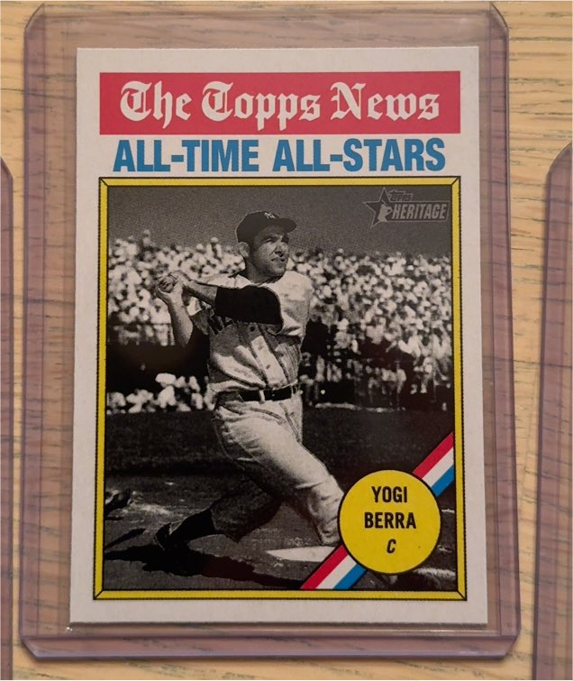 2025 Topps Heritage #344 Yogi Berra — front