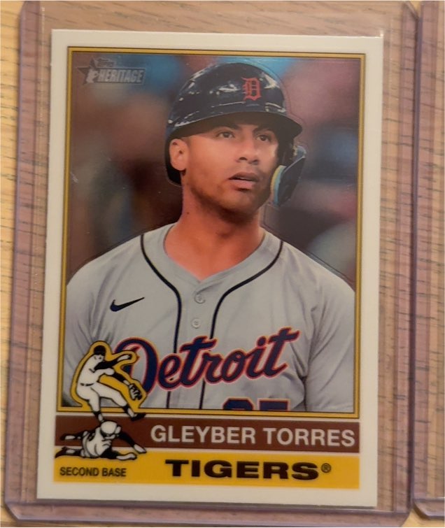 2025 Topps Heritage #354 Gleyber Torres — front