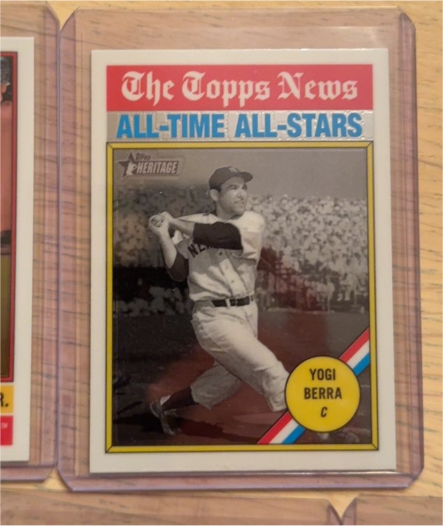 2025 Topps Heritage #344 Yogi Berra — front