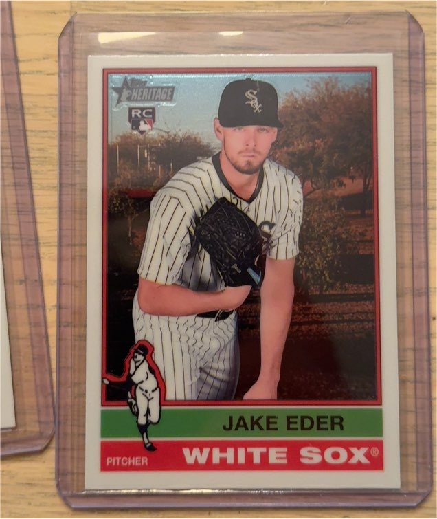 2025 Topps Heritage #95 Jake Eder — front