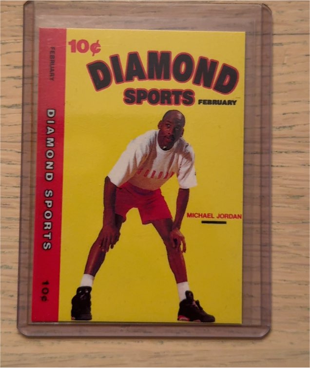 1990 Diamond Sports #NNO Michael Jordan — front