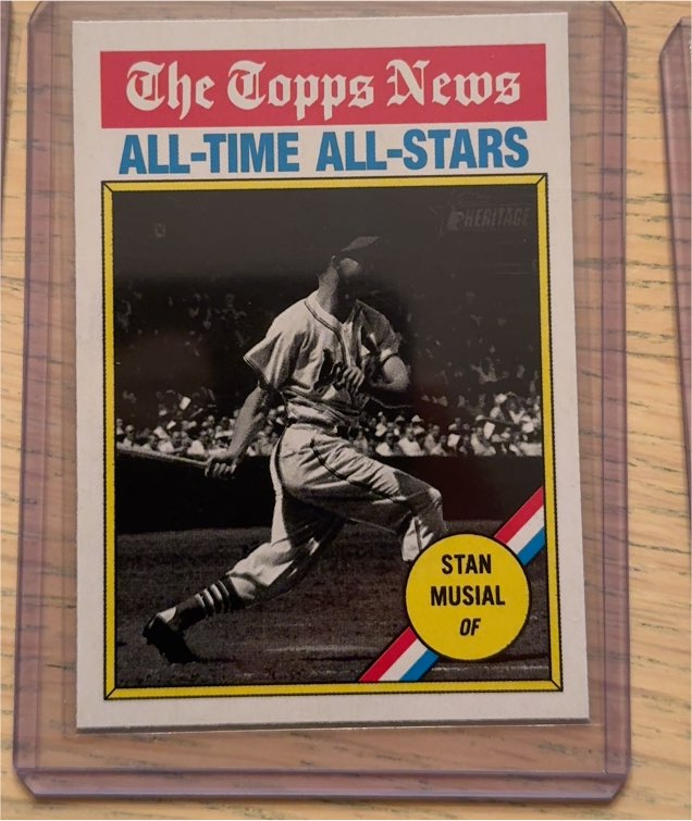 2025 Topps Heritage #350 Stan Musial — front