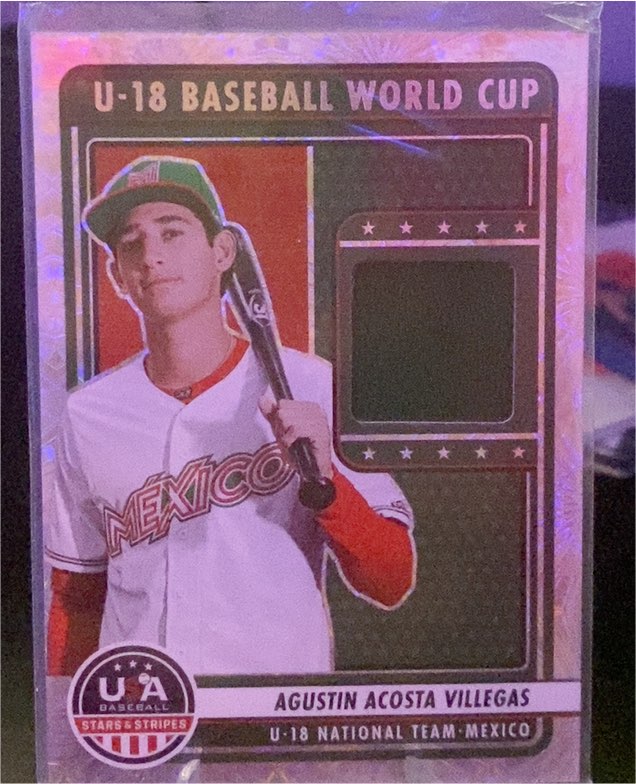 2023 Panini USA Stars & Stripes #AAV Agustin Acosta Villegas — front