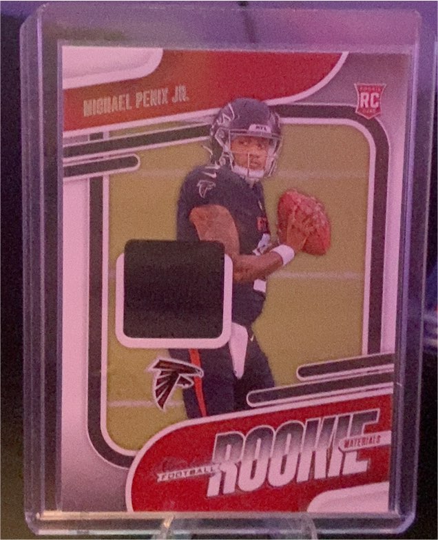2024 Panini Absolute Rookie Materials #ARM-MPJ Michael Penix Jr. — front